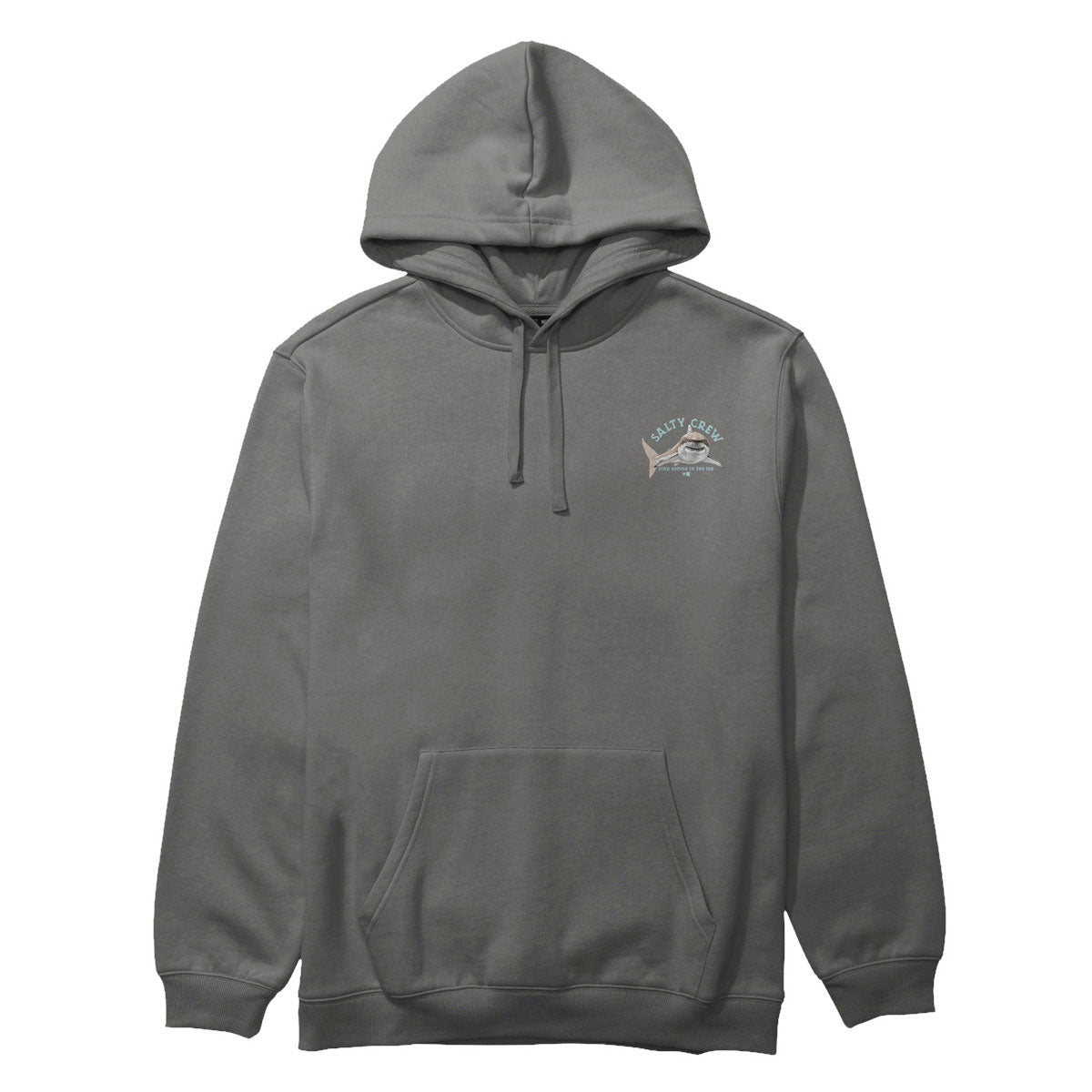 Salty Crew Lurking Fleece Hoodie - Charcoal image 1