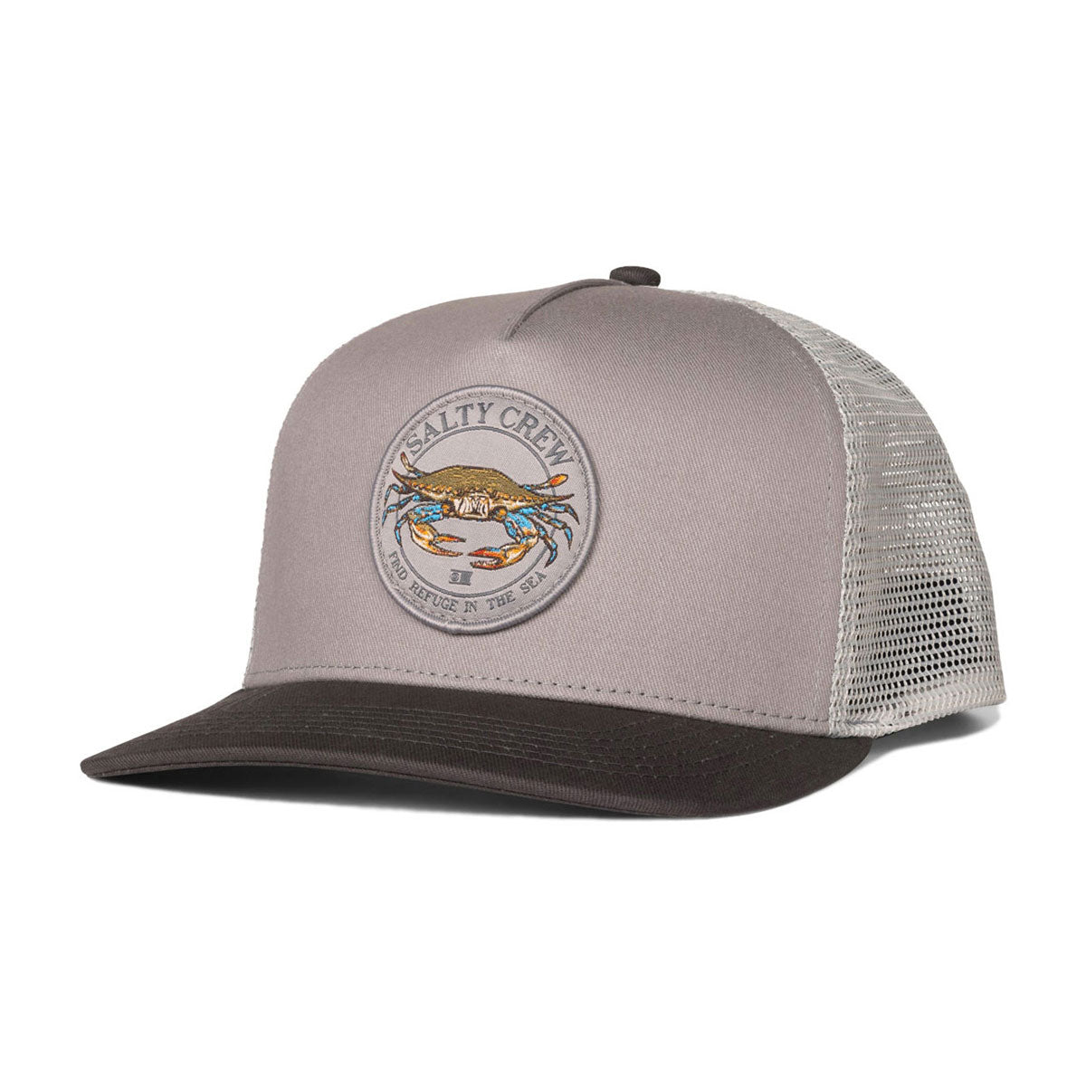 Salty Crew Jimmy Trucker Hat - Quarry image 1