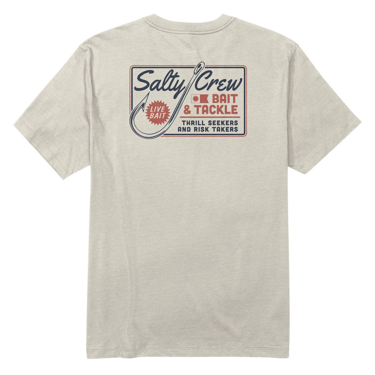 Salty Crew Hooked Up T-Shirt - Bone image 1