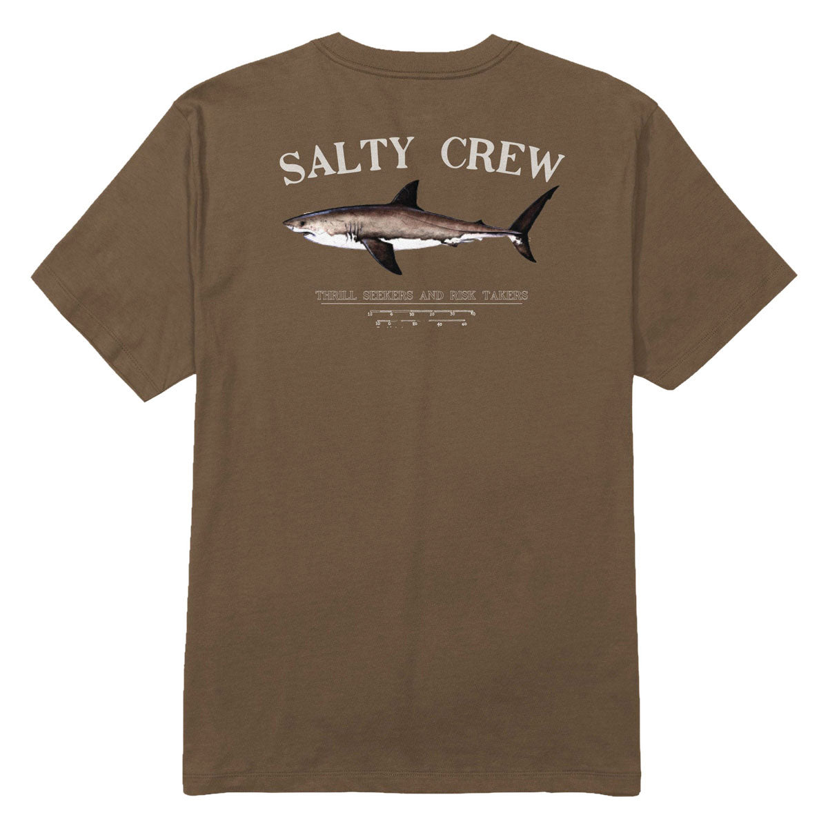 Salty Crew Bruce T-Shirt - Sepia image 1
