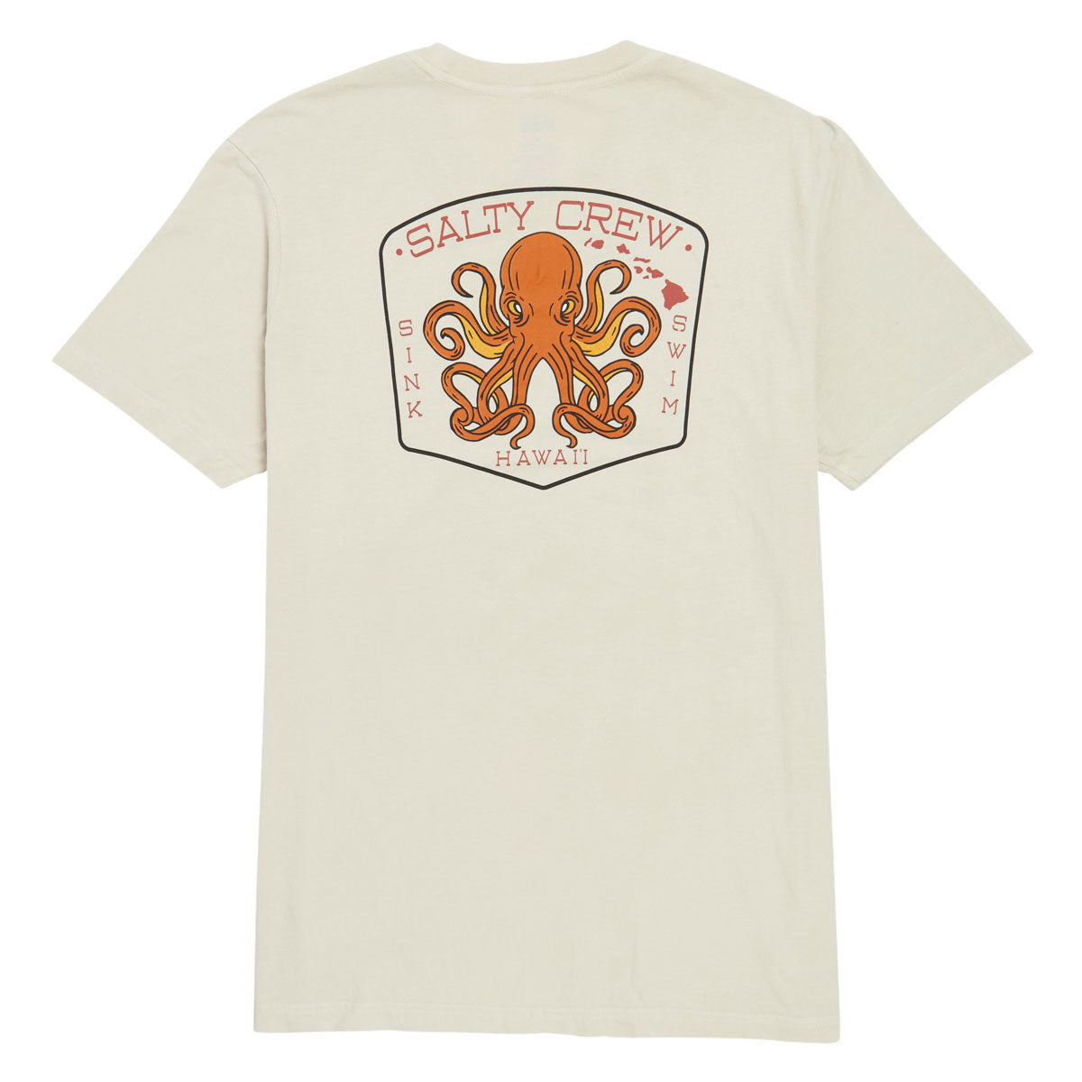 Salty Crew Hi Tako Club T-Shirt - Bone image 1