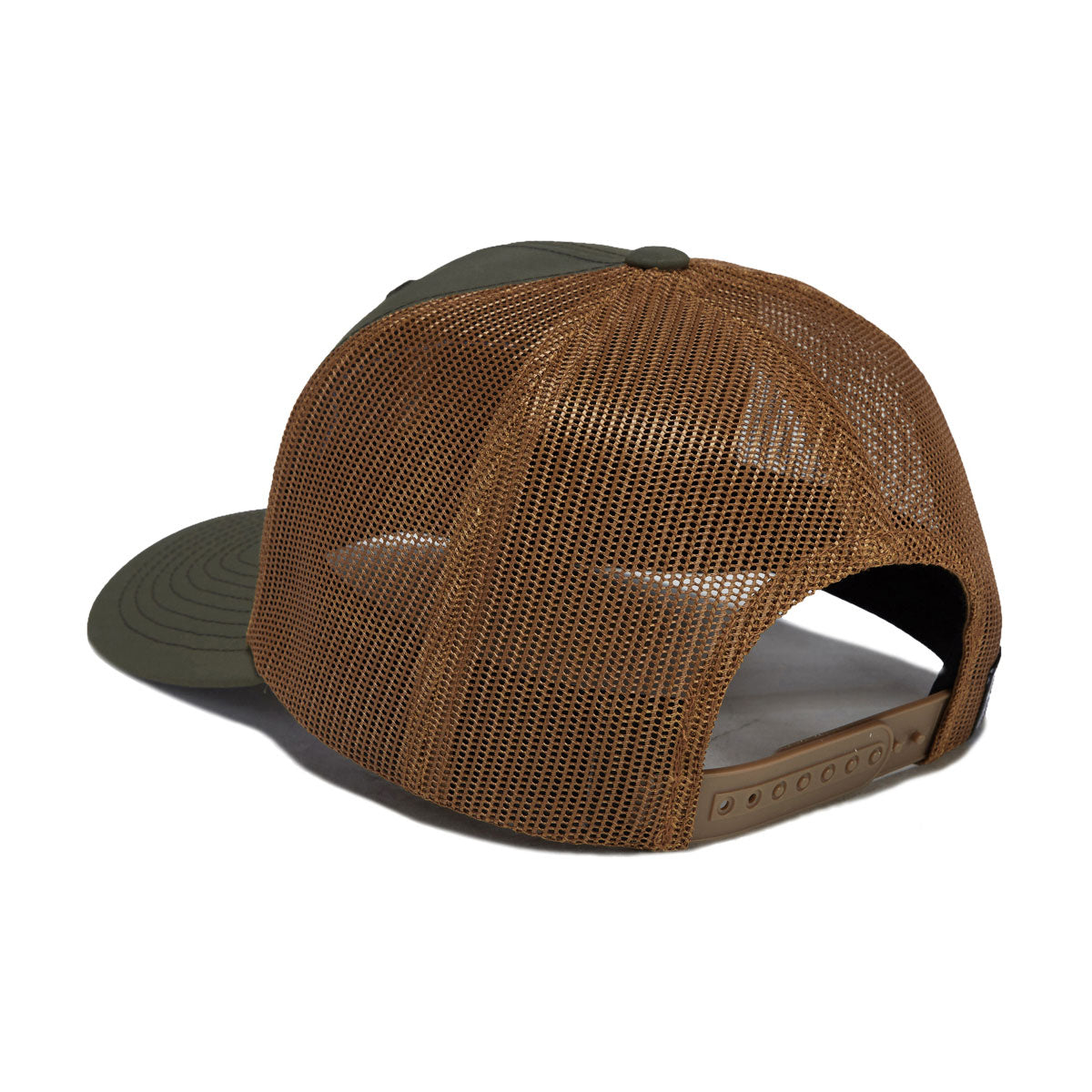 Salty Crew Pinnacle 2 Retro Trucker Hat - Green/Gold image 2