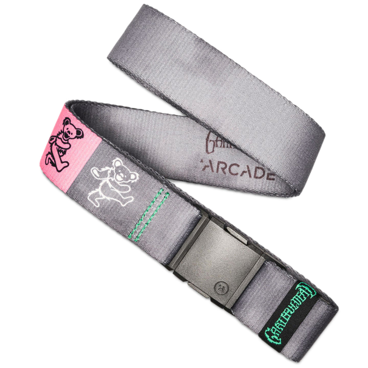 Arcade Grateful Dead Still Dead Belt - Ash image 1