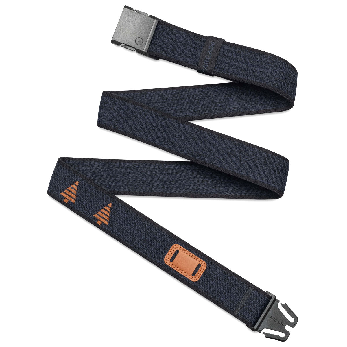 Arcade Blackwood Slim Belt - Heather Navy/Black image 1