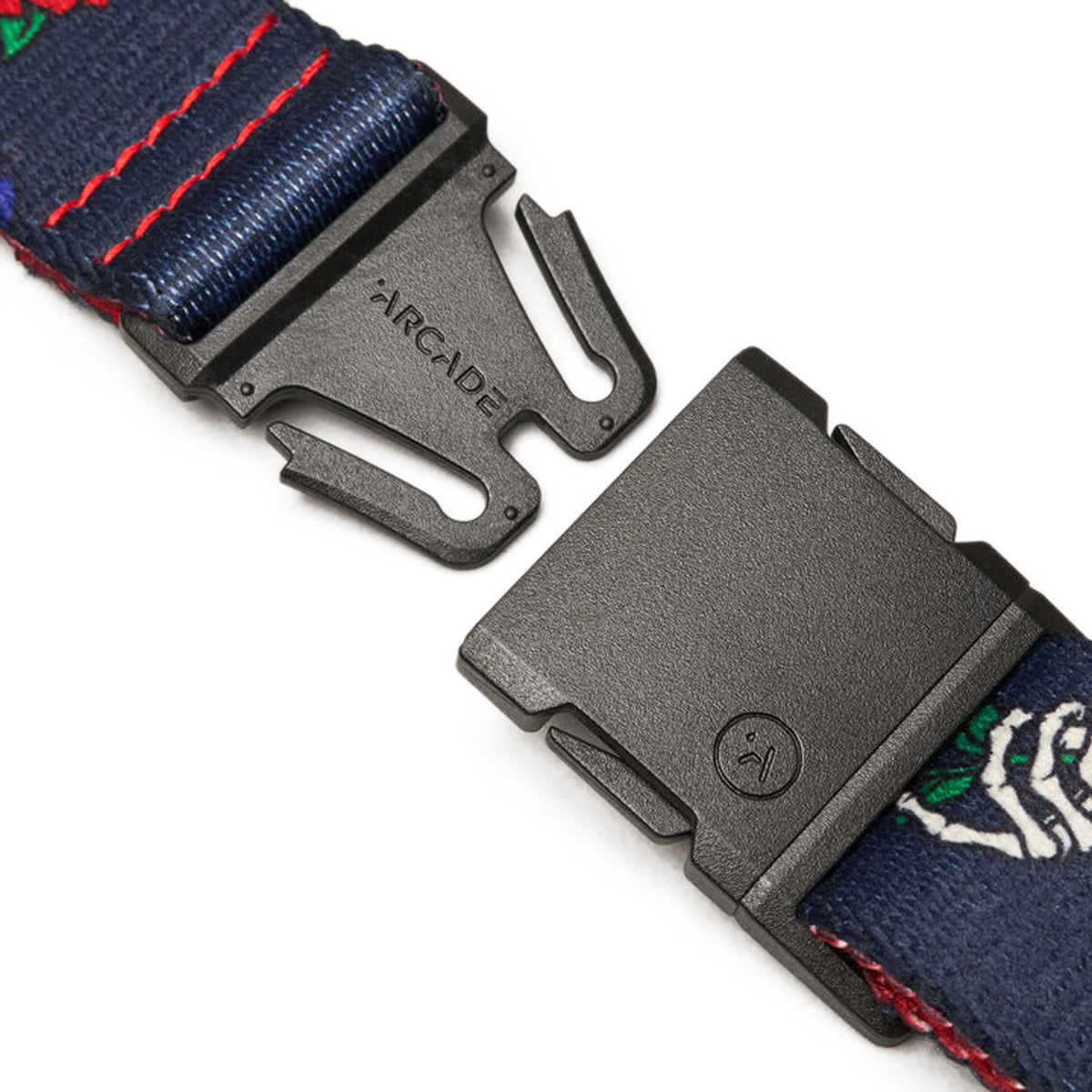 Arcade Grateful Dead Skelton Bear Slim Belt - Navy image 3