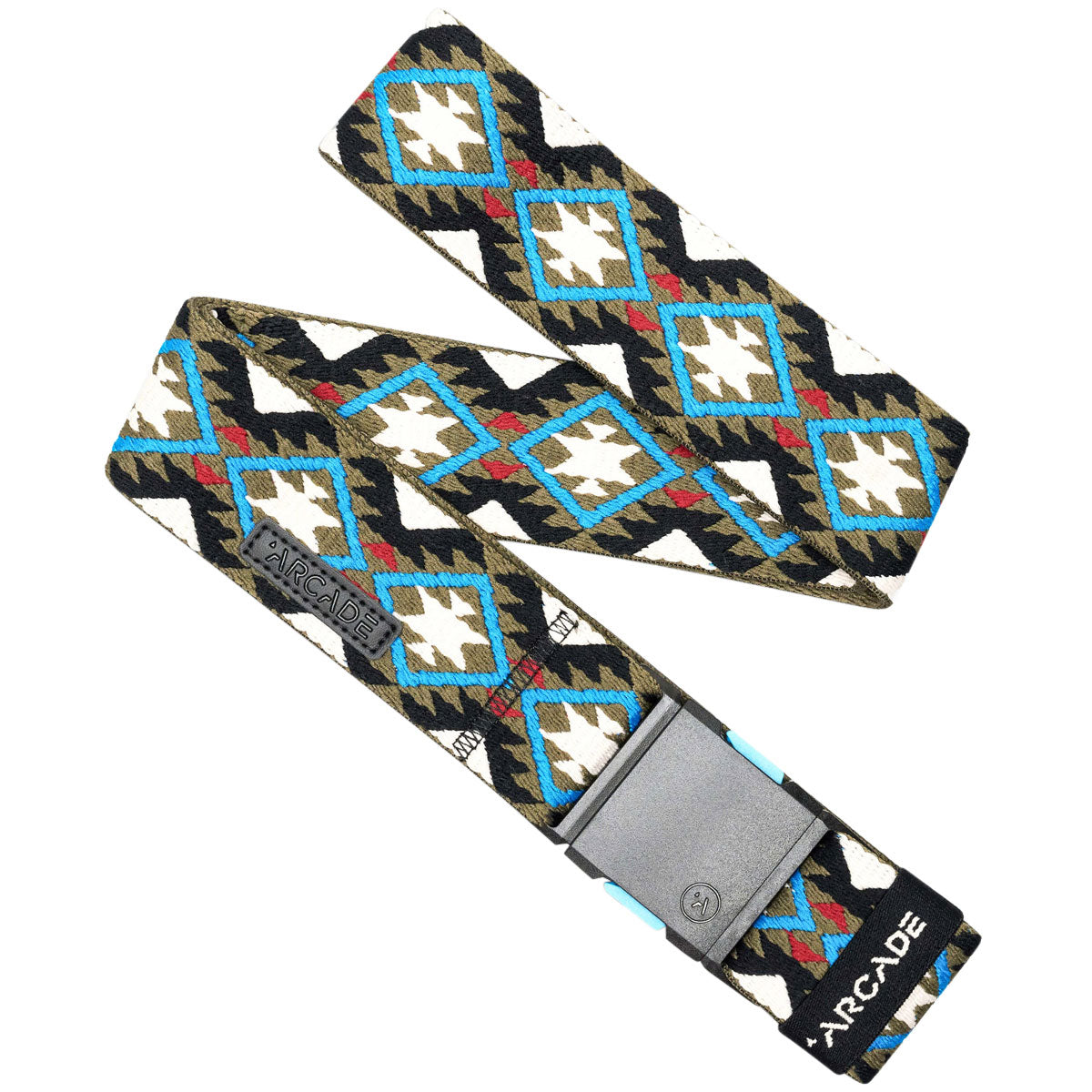 Arcade Twilight Belt - Oat/Turquoise image 1