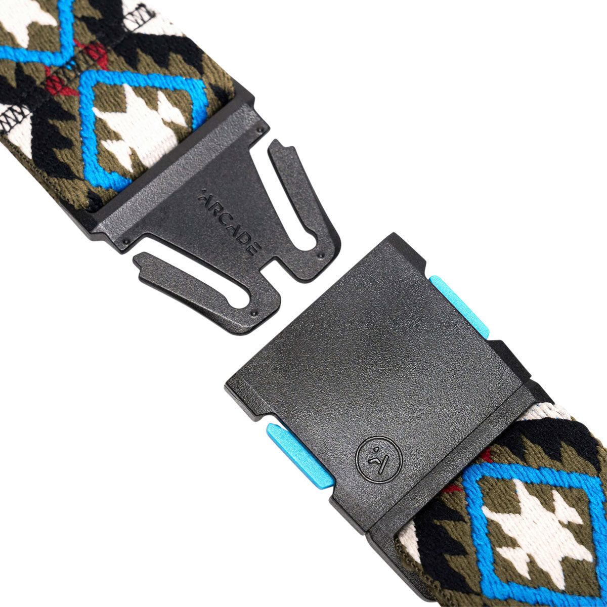 Arcade Twilight Belt - Oat/Turquoise image 2