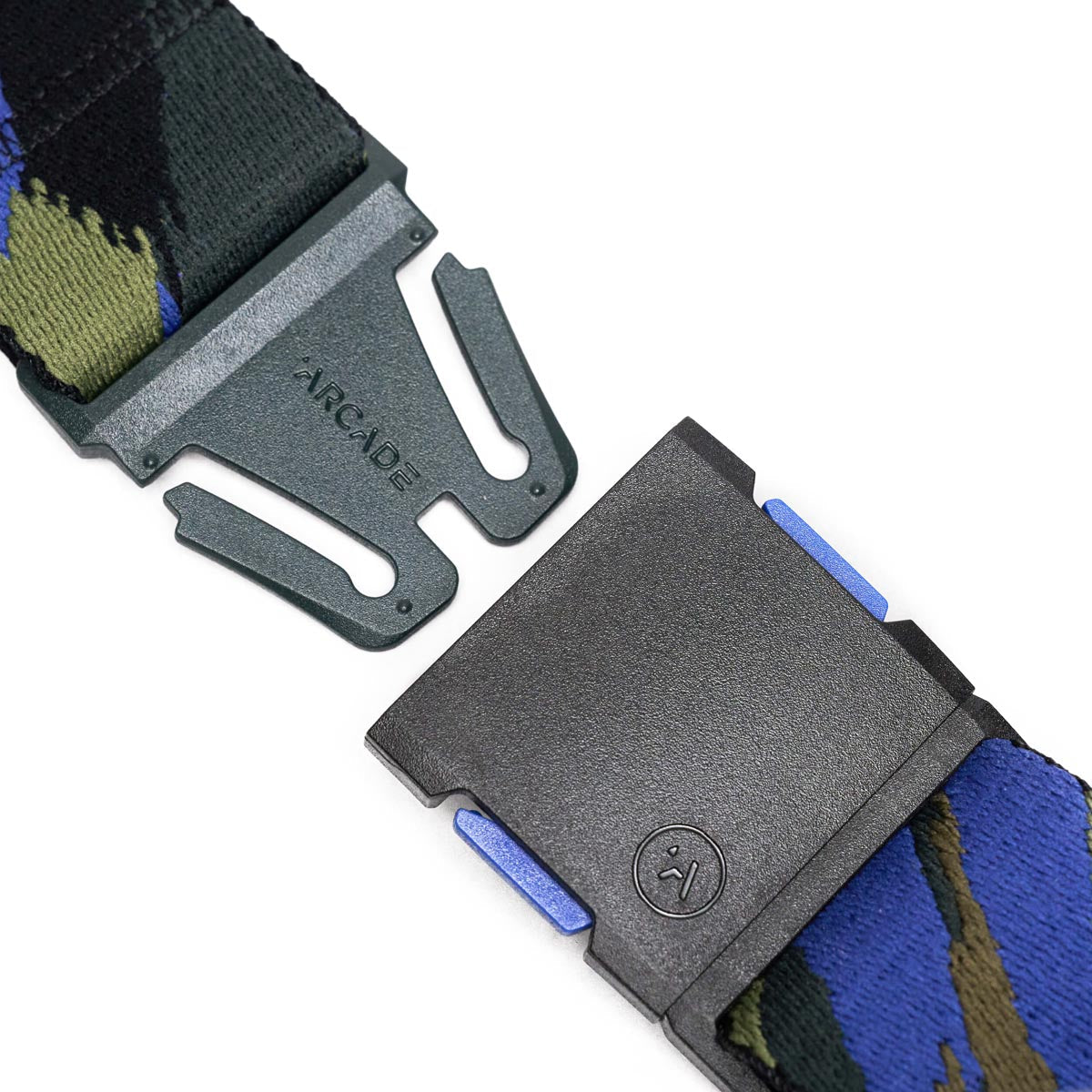 Arcade Brushstroke Belt - Black/Cobalt image 2