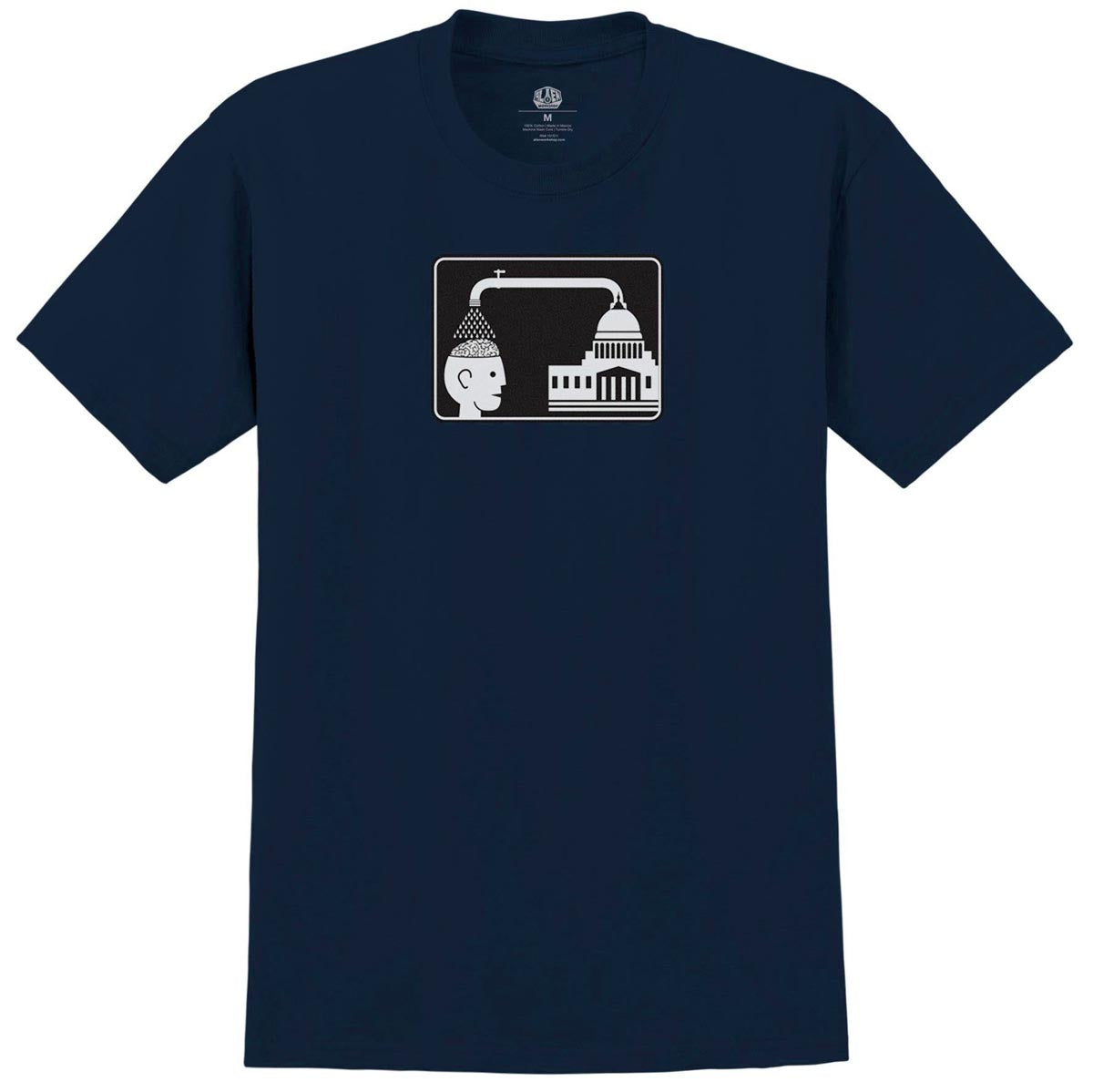 Alien Workshop Brainwash T-Shirt - Navy image 1