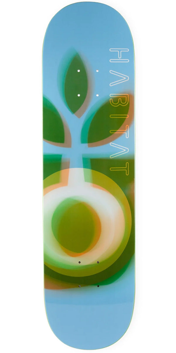 Habitat Tracers Skateboard Deck - Blue - 8.25