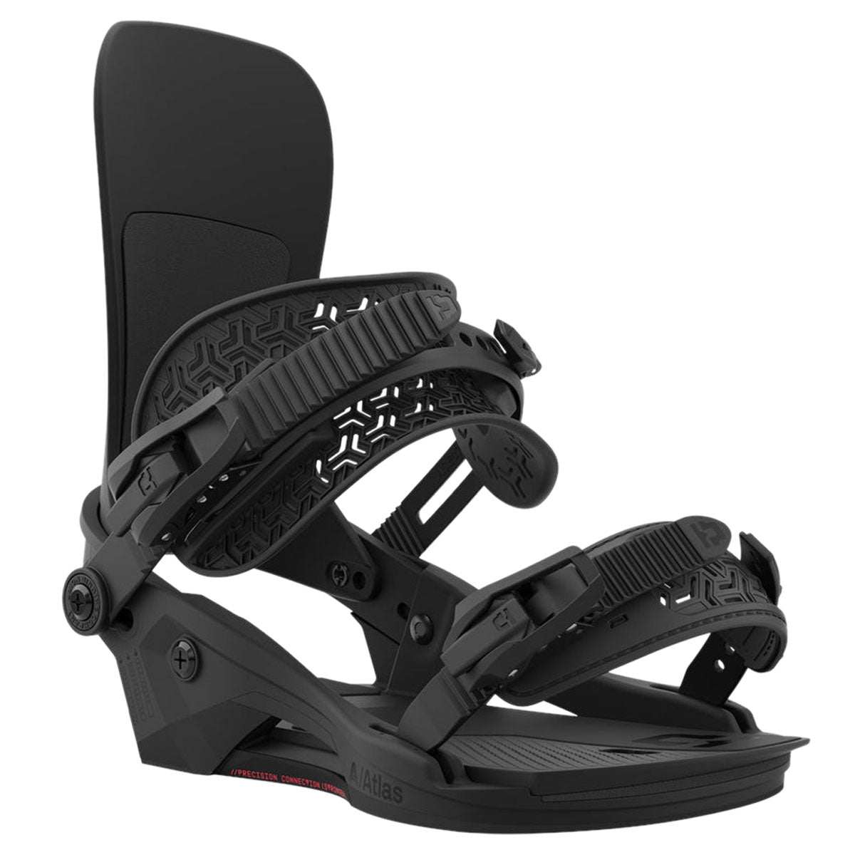 Union Atlas 2024 Snowboard Bindings - Black image 2