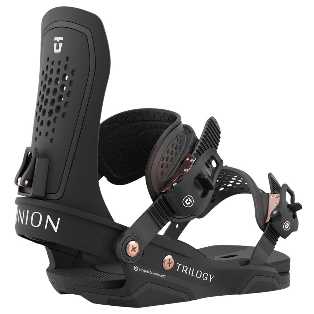 Union Womens Trilogy 2024 Snowboard Bindings - Black image 1