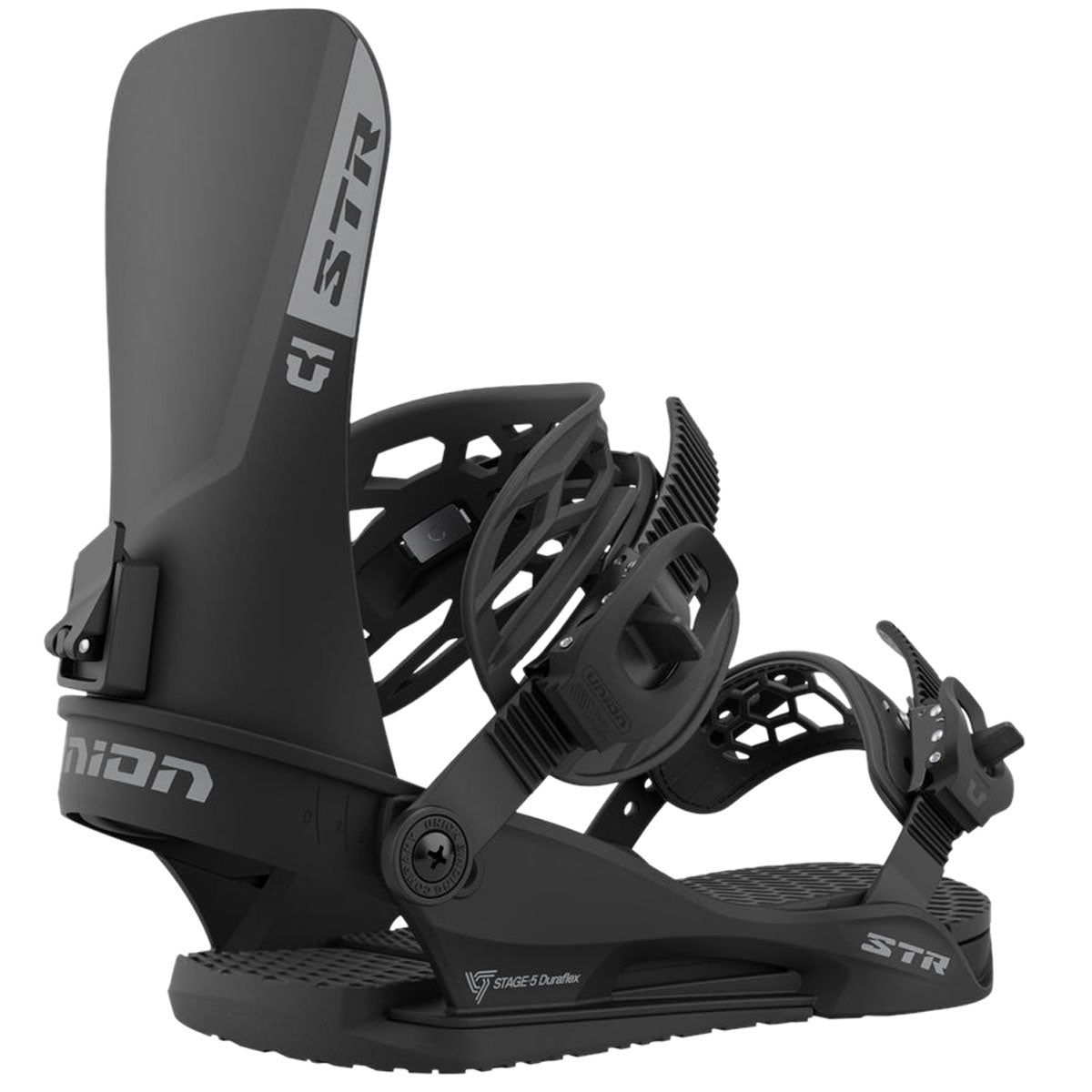 Union STR 2024 Snowboard Bindings - Black image 1