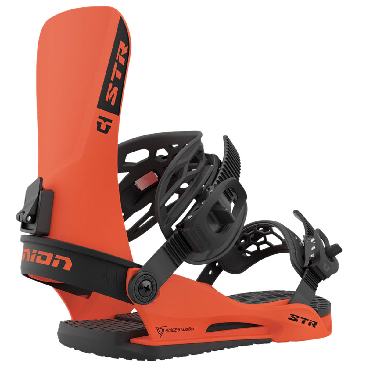 Union STR 2024 Snowboard Bindings - Hunter Orange image 1