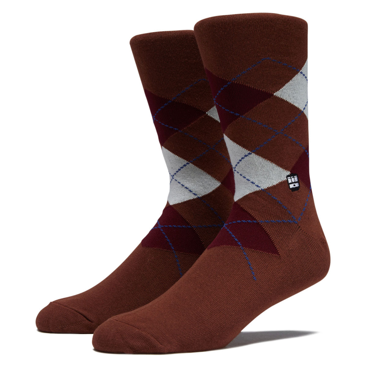 Bonfolk Argyle Socks - Rust image 3