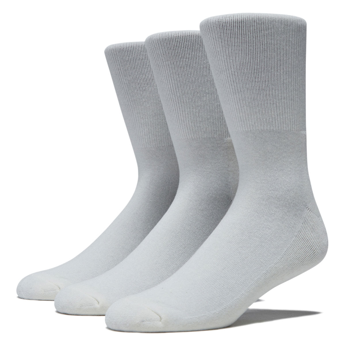 Bonfolk Daily Crew 3 Pack Of Socks - Cloud White image 3