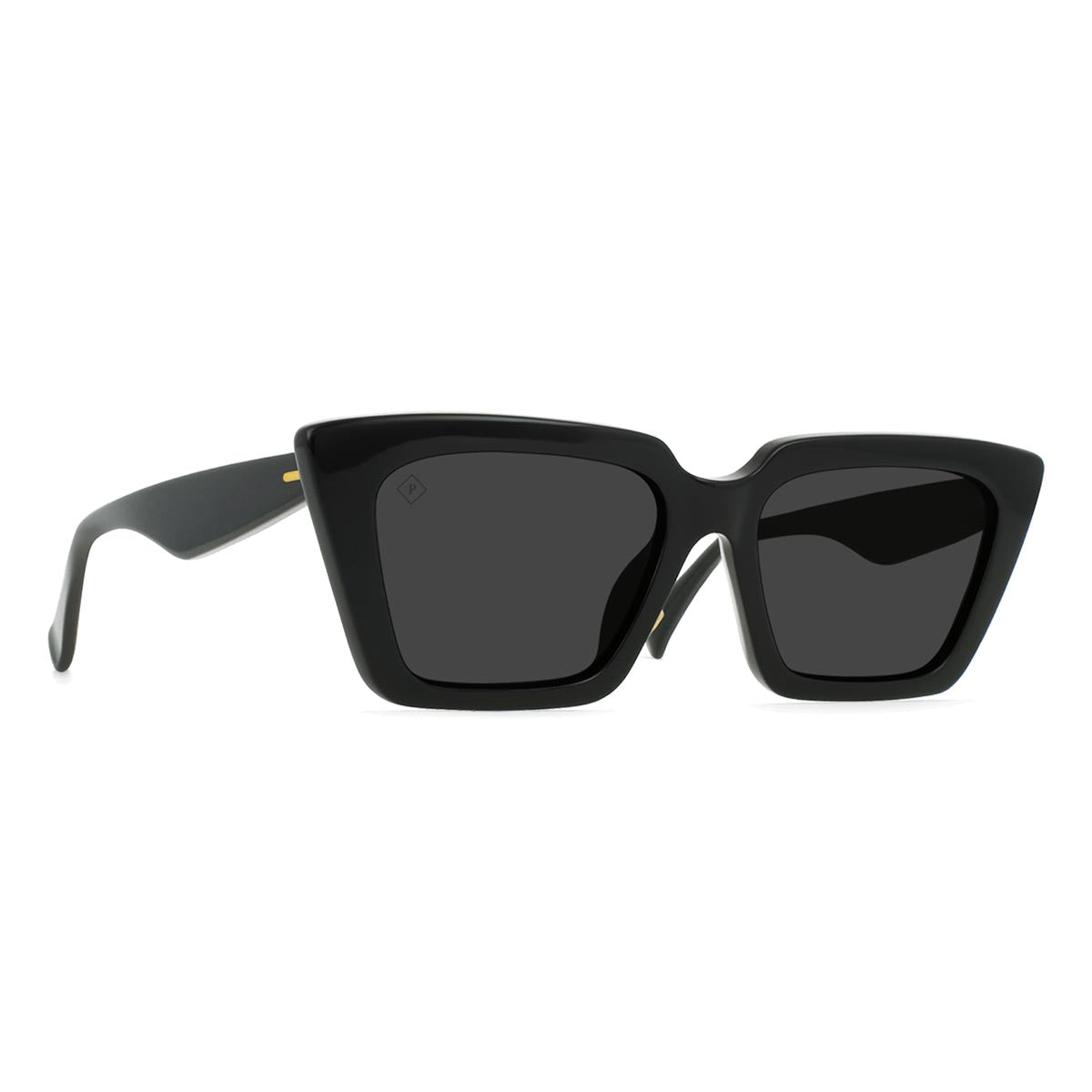 Raen Keera 54 Sunglasses - Recycled Black/Smoke Polarized image 1