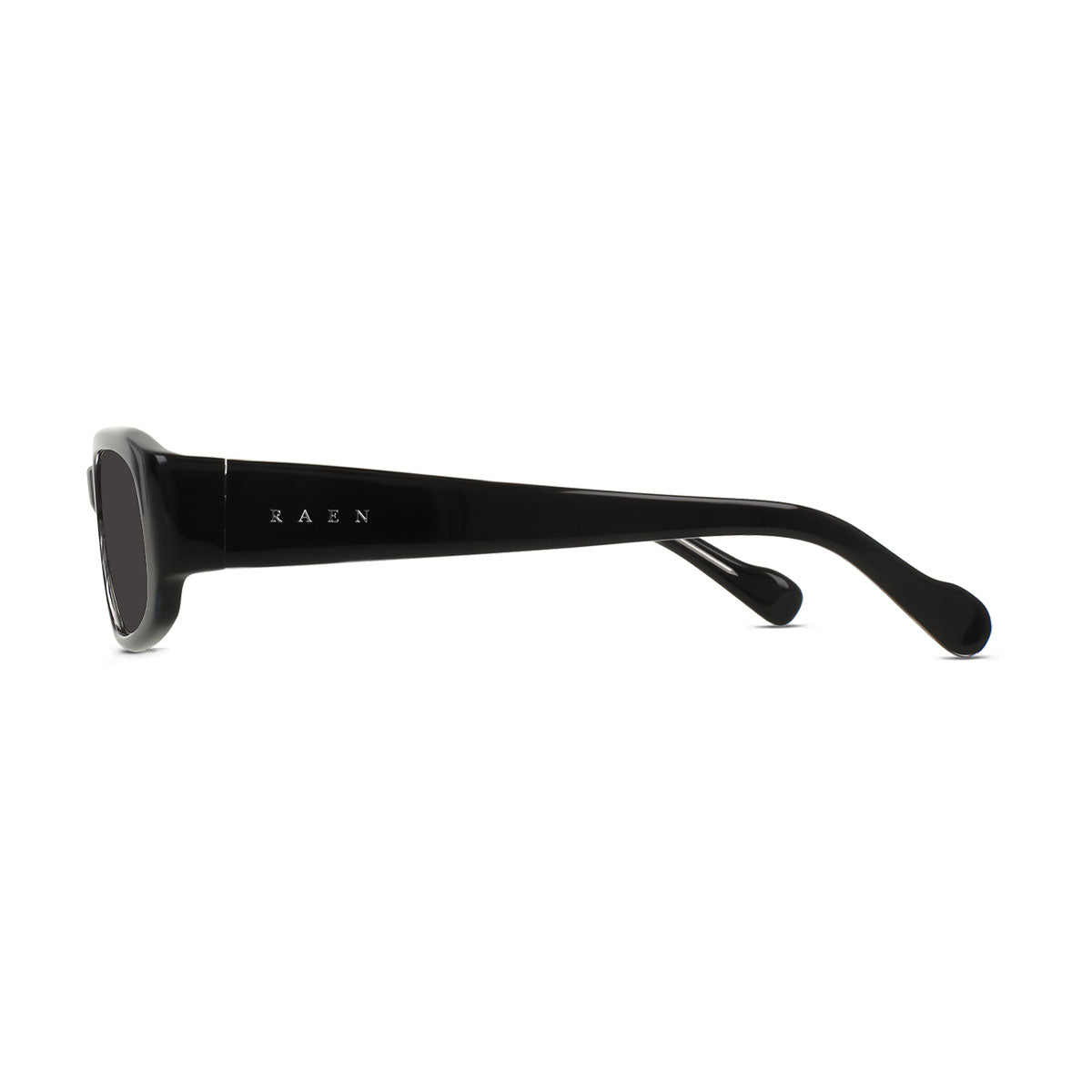 Raen Zamani 54 Sunglasses - Crystal Black/Smoke Polarized image 3
