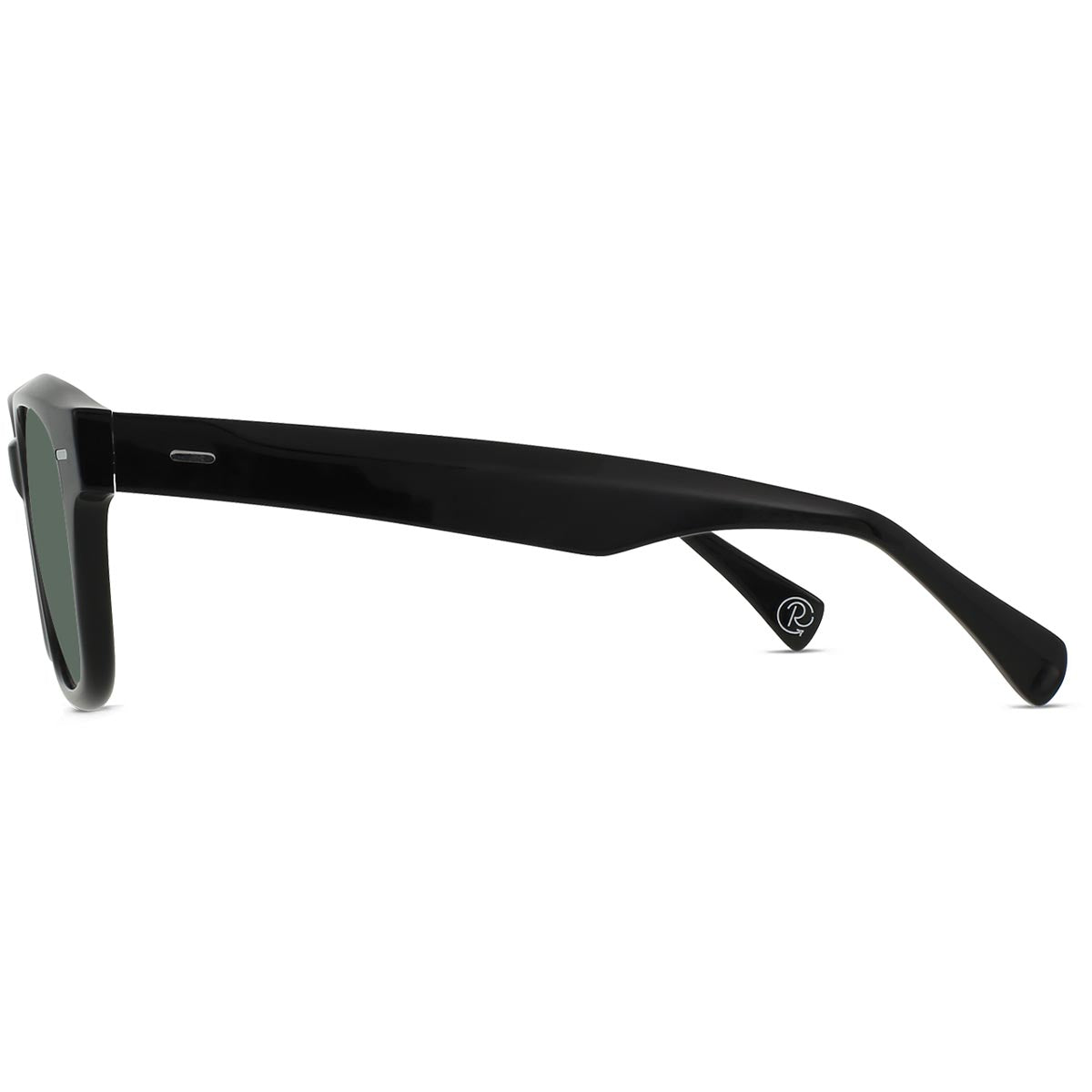 Raen Carby 53 Sunglasses - Recycled Black/Green Polarized image 3