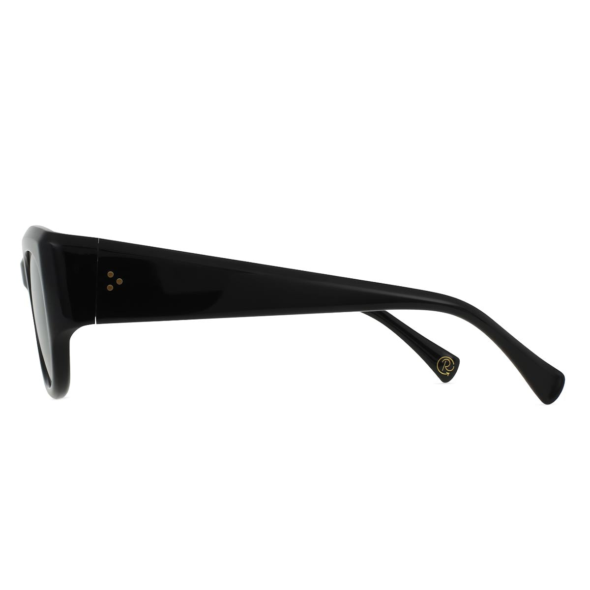 Raen Lonso 53 Sunglasses - Recycled Black/Green Polarized image 3