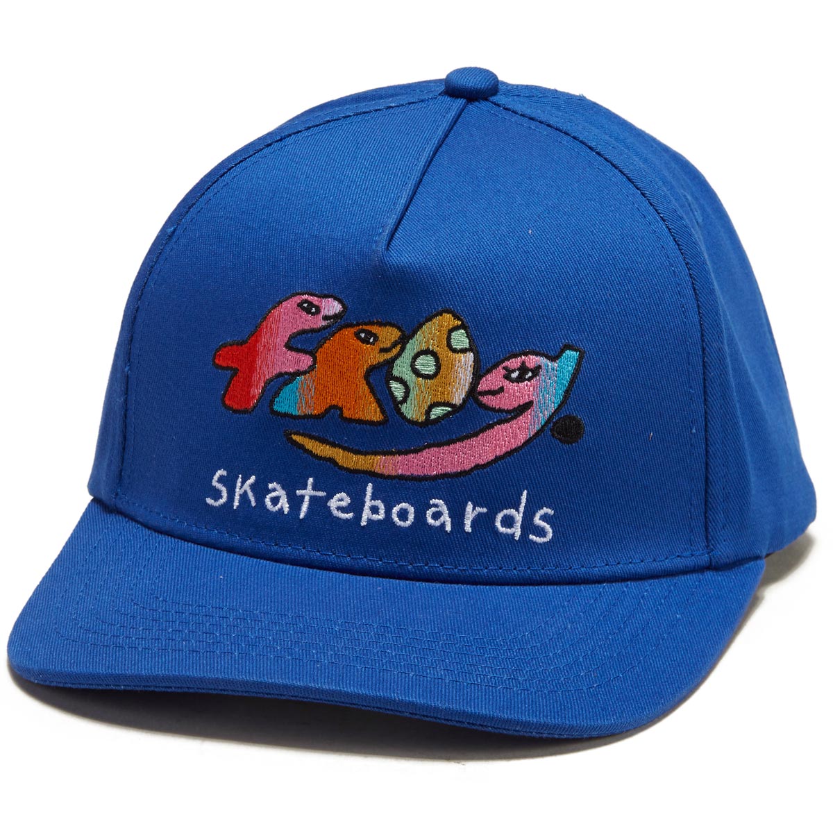 Frog Dino Logo 5-Panel Hat - Royal image 1