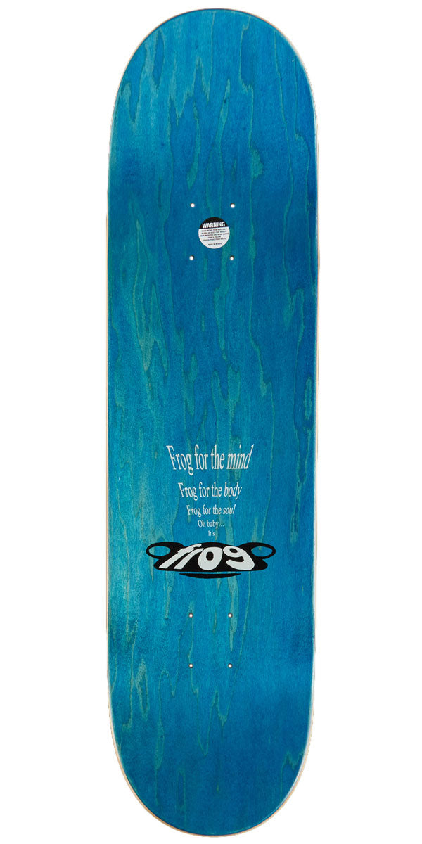 Frog Broken Glasses Chris Milic Skateboard Deck - 8.60