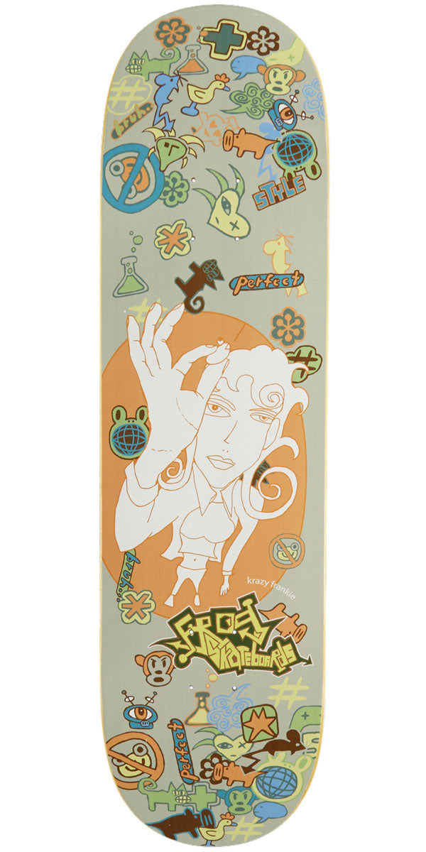 Frog No Frog Zone Frankie Decker Skateboard Deck - 8.50