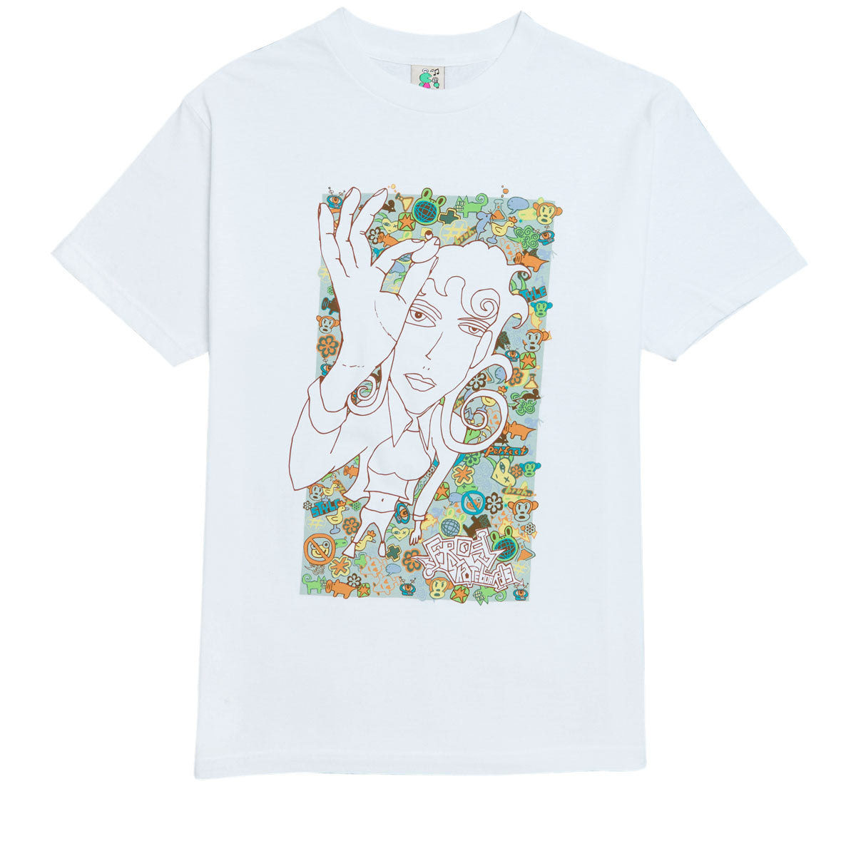 Frog No Frog Zone T-Shirt - White image 1