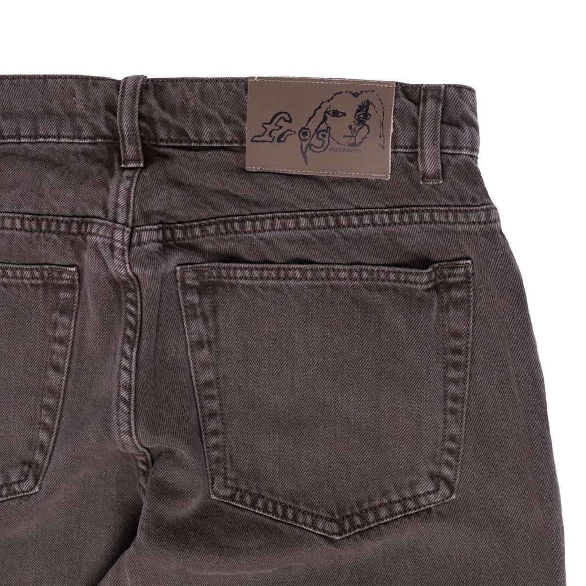 Frog Five Pocket Denim Jeans - Brown image 3