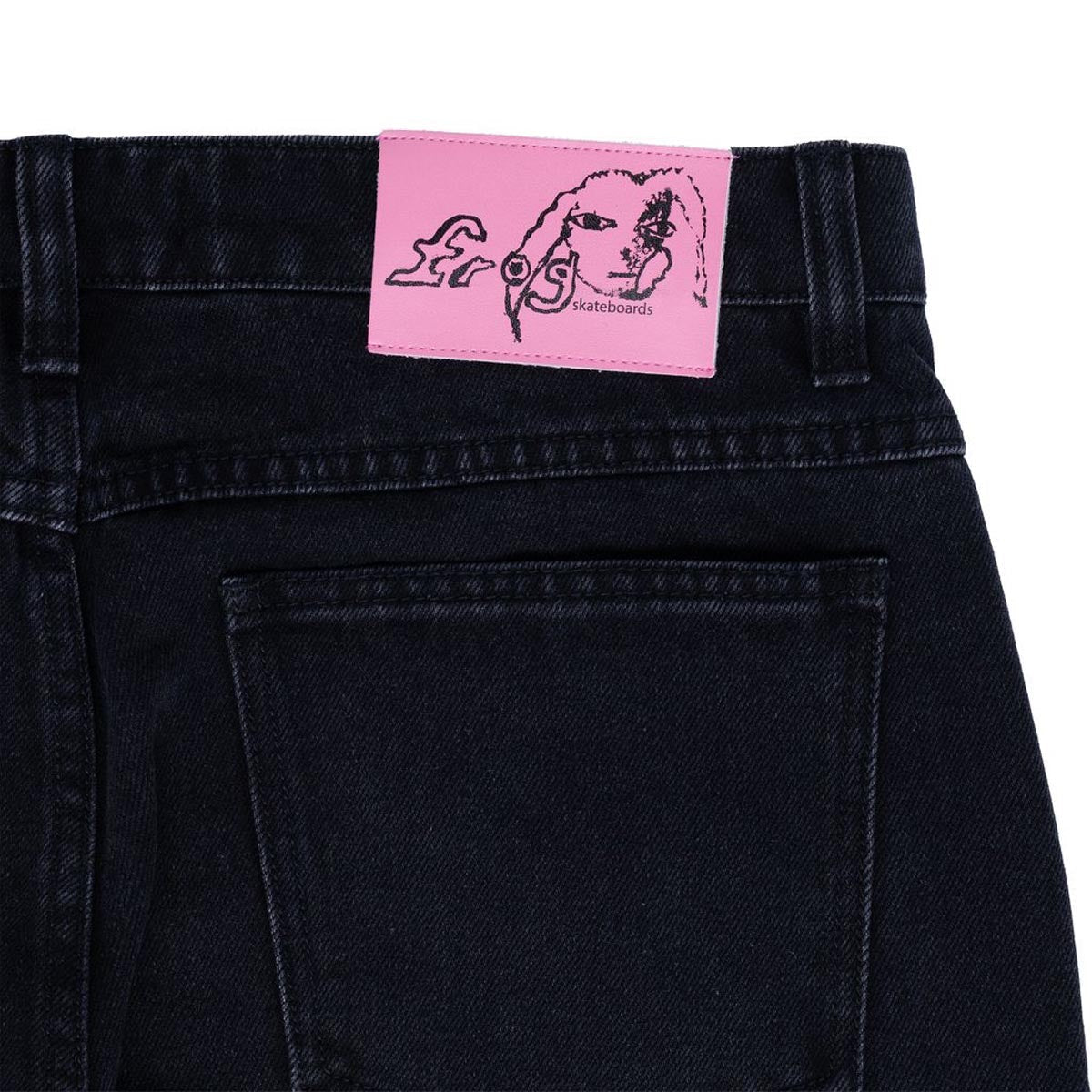 Frog Relaxed Fit Bootcut Jeans - Black image 4