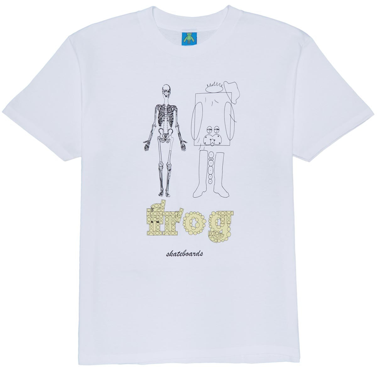 Frog Vector World T-Shirt - White image 1