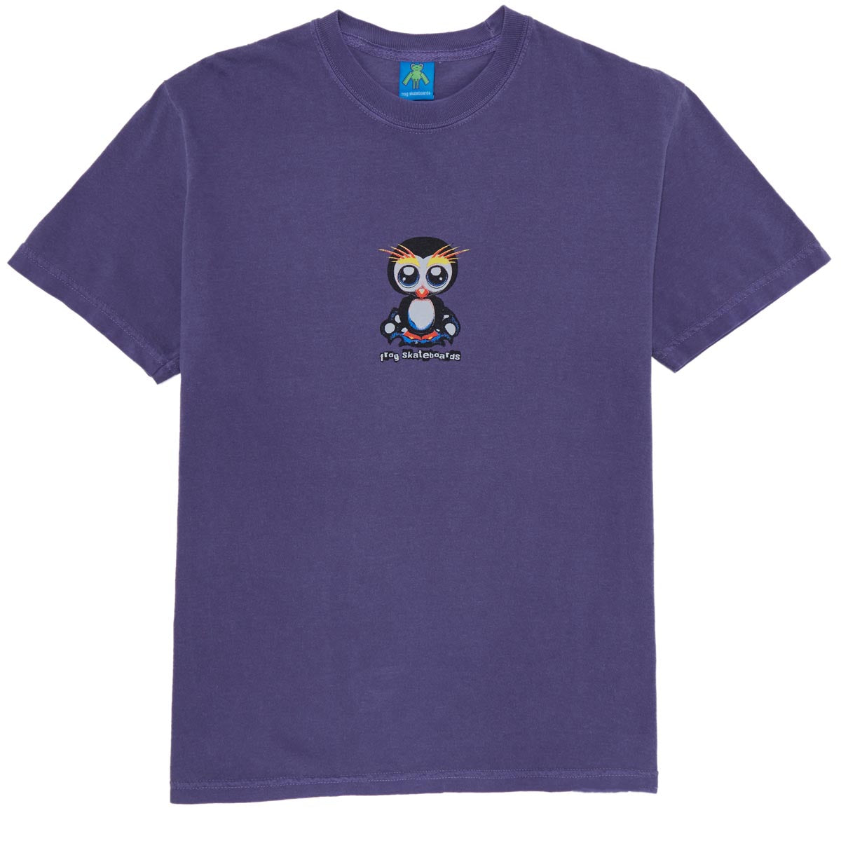 Frog Secret Penguin T-Shirt - Soft Purple image 1