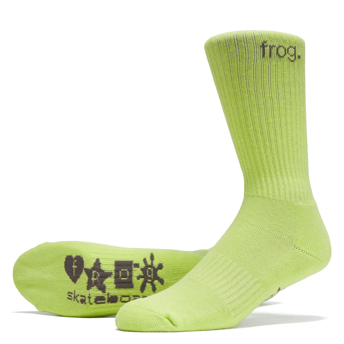 Frog Socks - Slime image 2