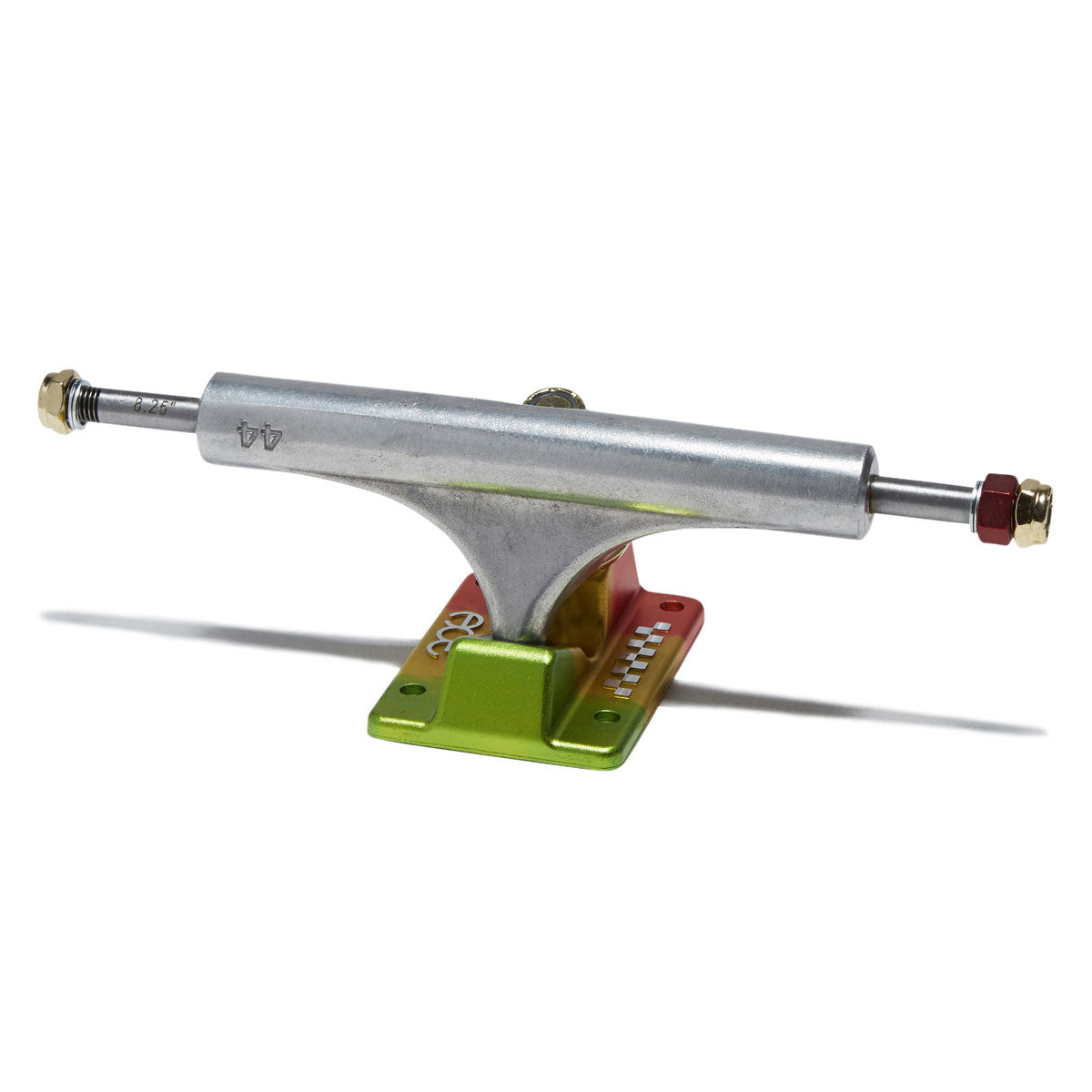 Ace AF1 Skateboard Trucks - Polished/Rasta - 44 image 1