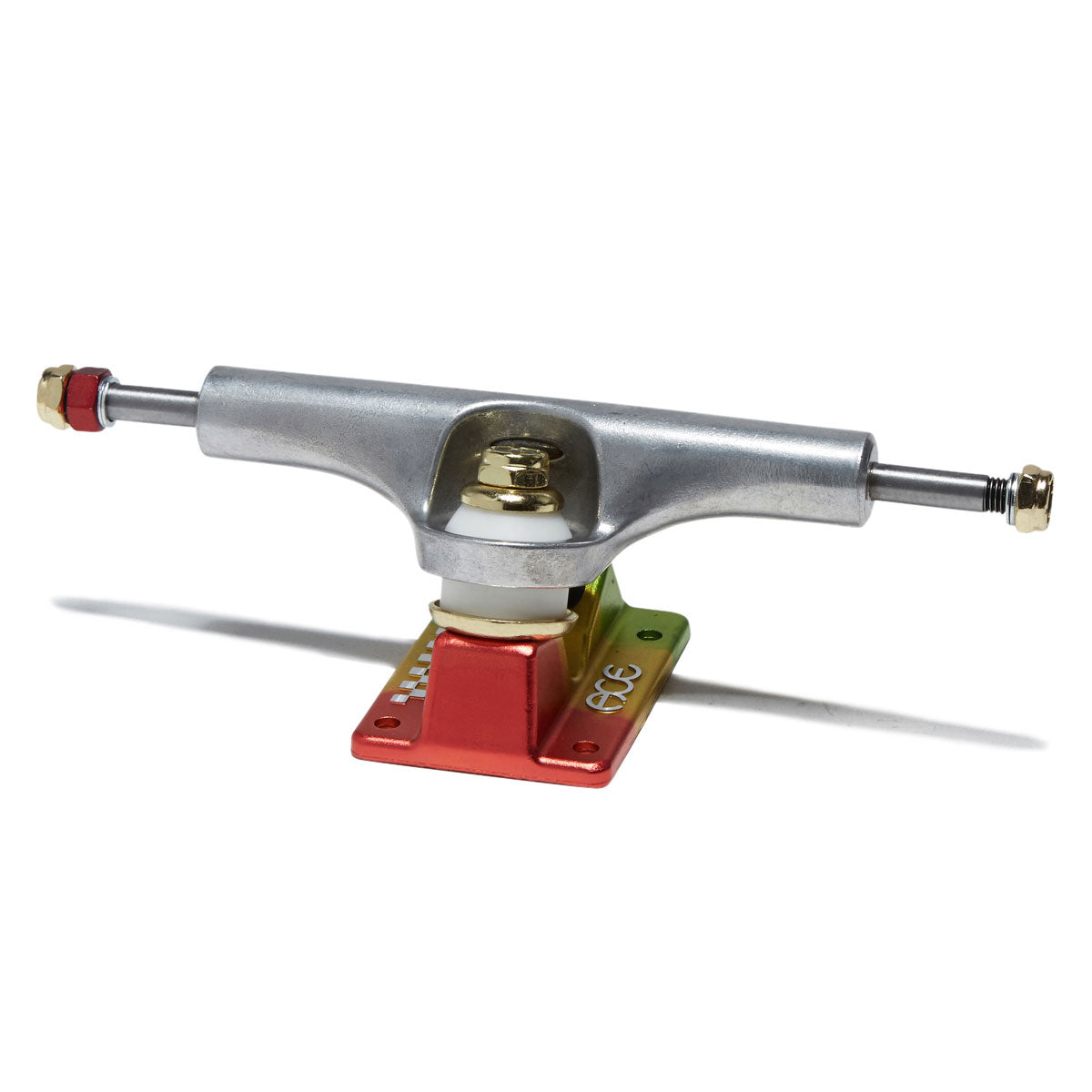Ace AF1 Skateboard Trucks - Polished/Rasta - 44 image 2
