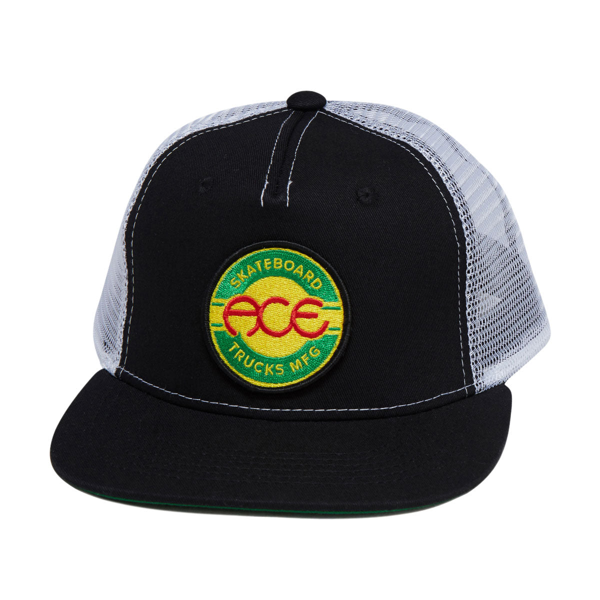 Ace Rasta Heal Trucker Hat - Black image 1