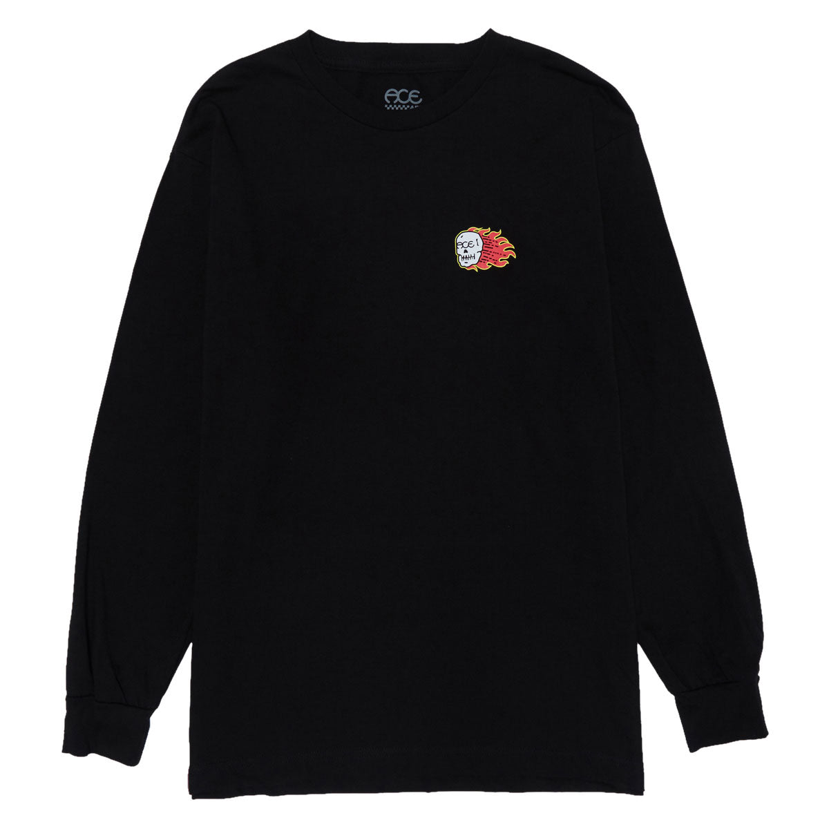 Ace Combust Long Sleeve T-Shirt - Black image 1