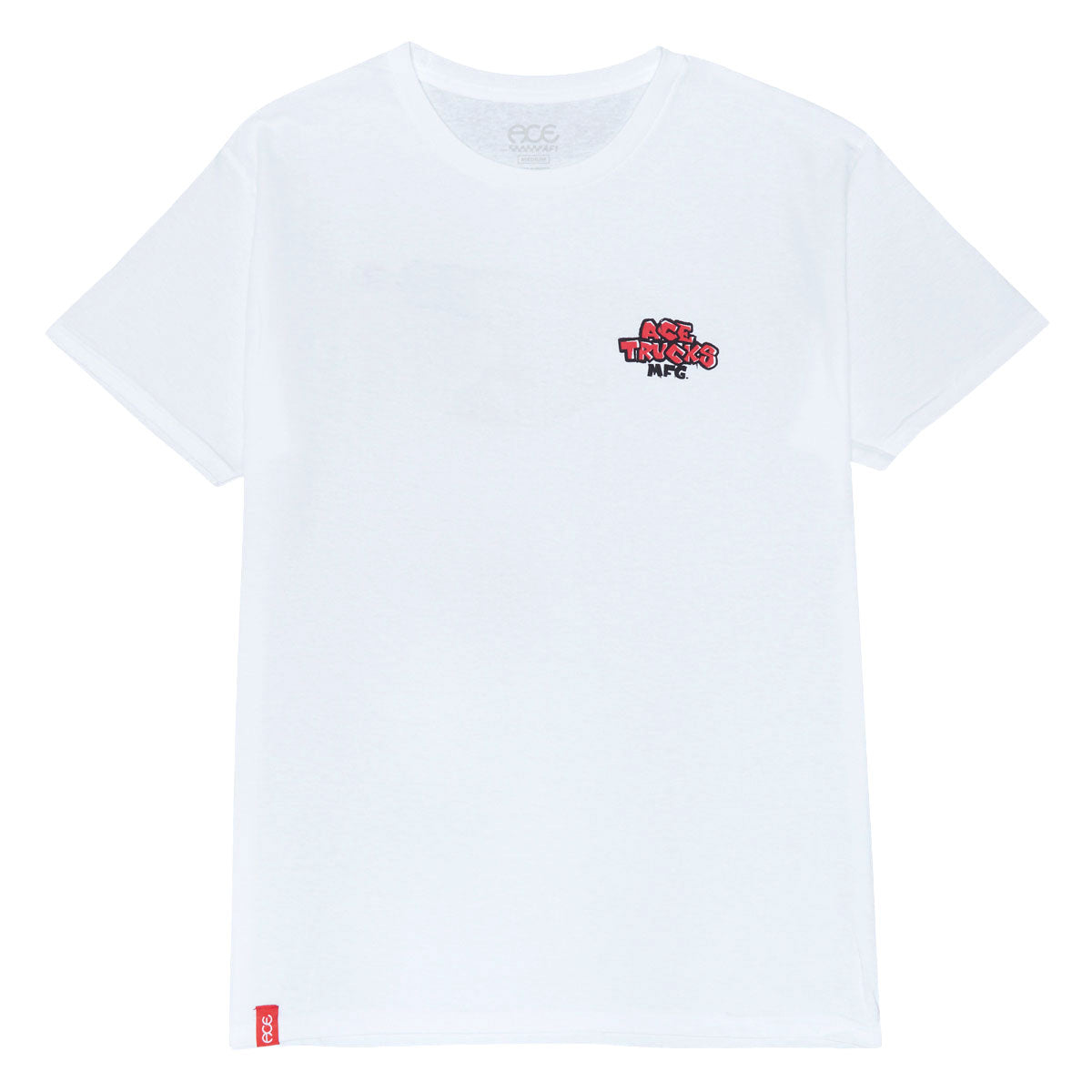 Ace Sketch T-Shirt - White image 2
