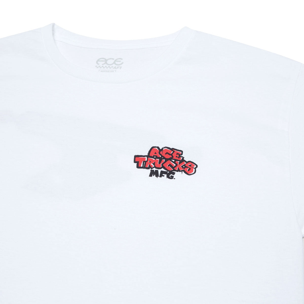 Ace Sketch T-Shirt - White image 3
