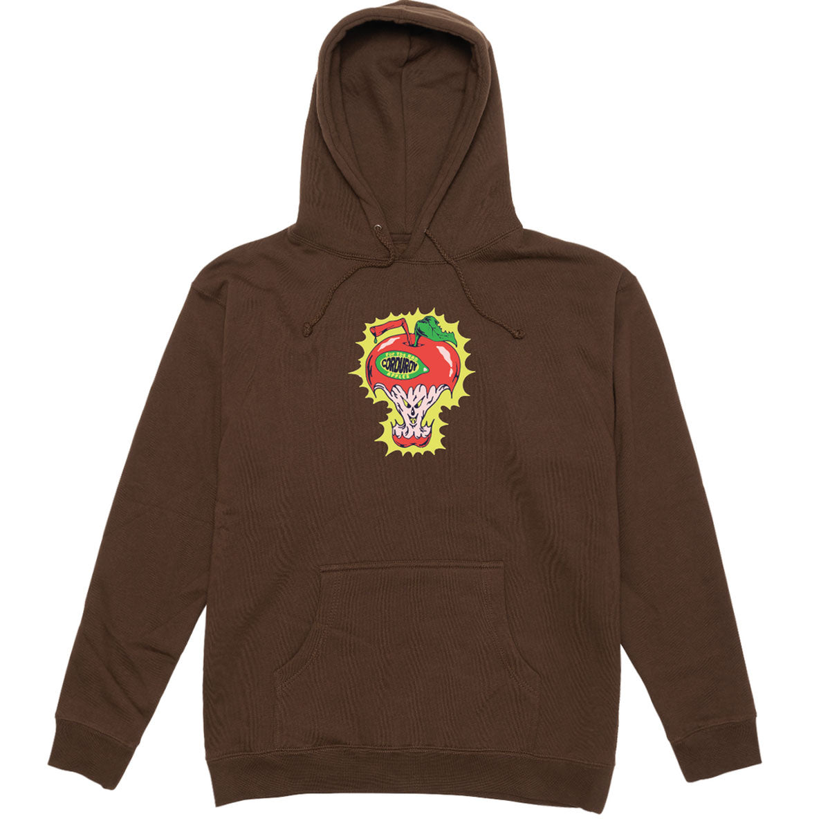 Corduroy Core Hoodie - Brown image 1