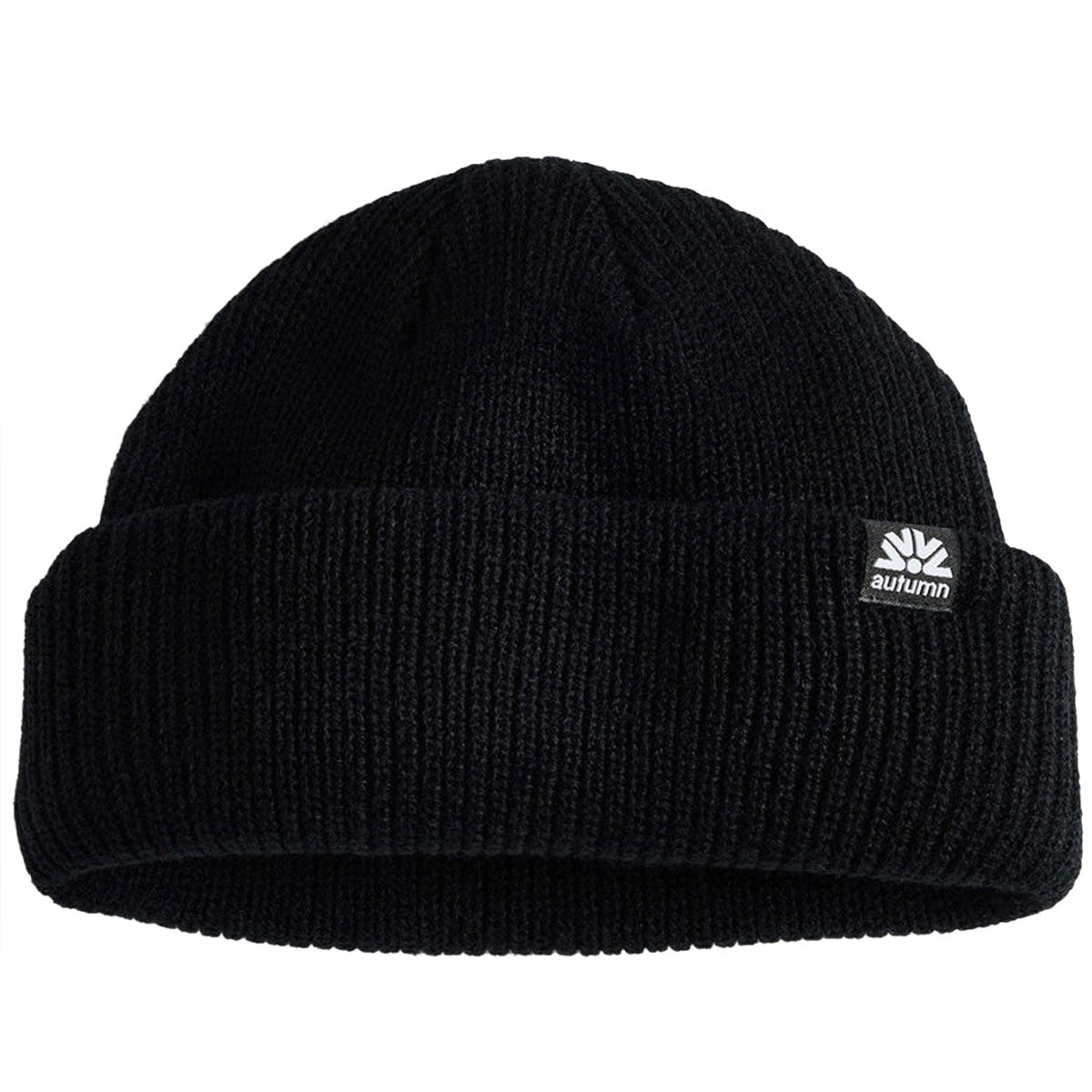 Autumn Shorty Double Roll Beanie - Black 2024 image 1