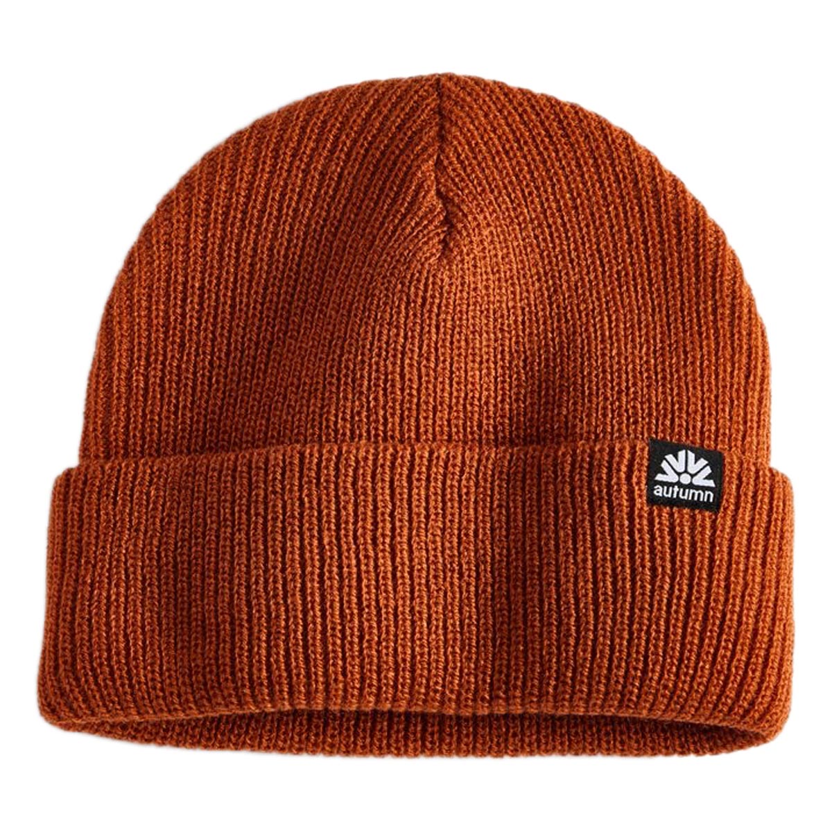 Autumn Simple Beanie - Rust image 1