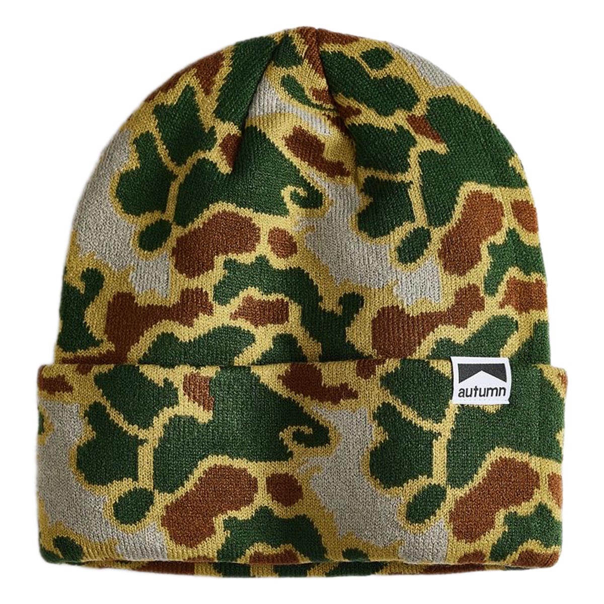 Autumn Duck Camo Beanie - Fir image 1