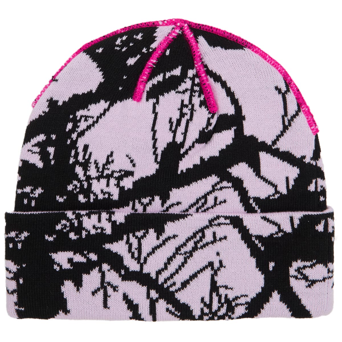 Corduroy Twig Camo Beanie - Pink image 2