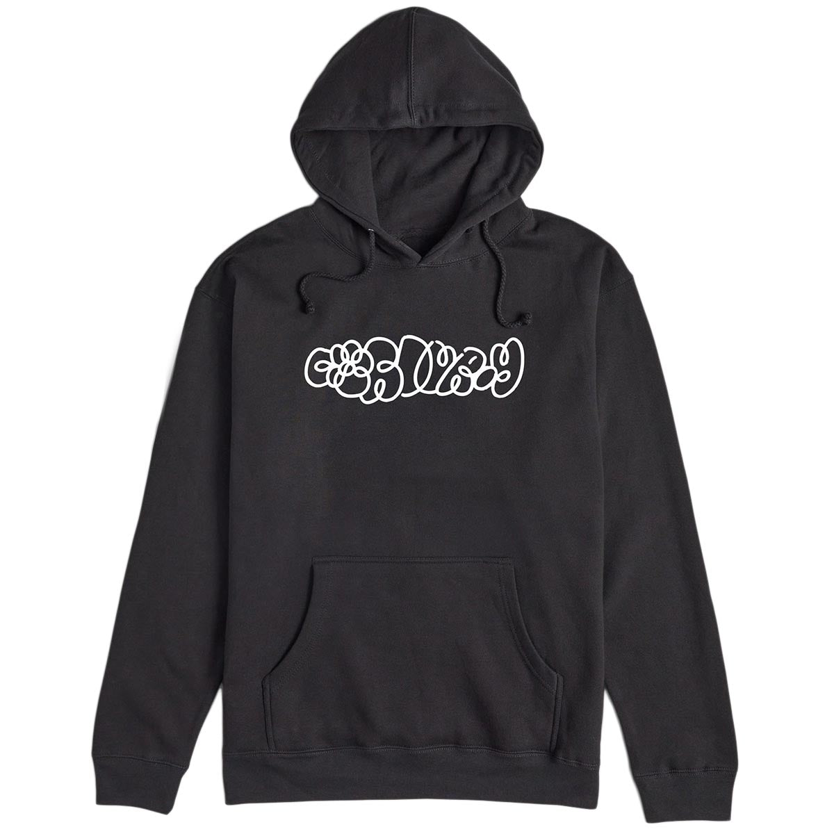 Corduroy Amis Hoodie - Black image 1