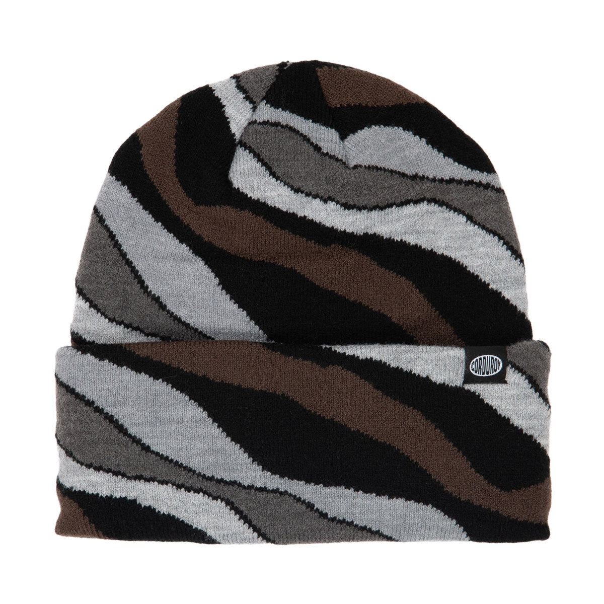 Corduroy Sweataweatha Beanie - Black image 1