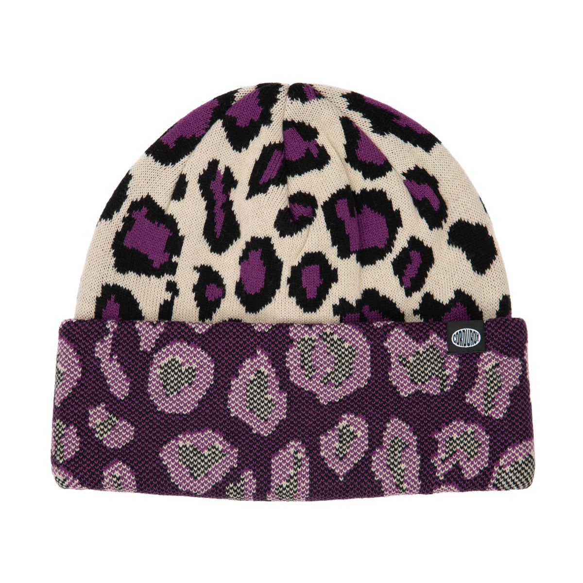 Corduroy Caminal Beanie - Purple image 1