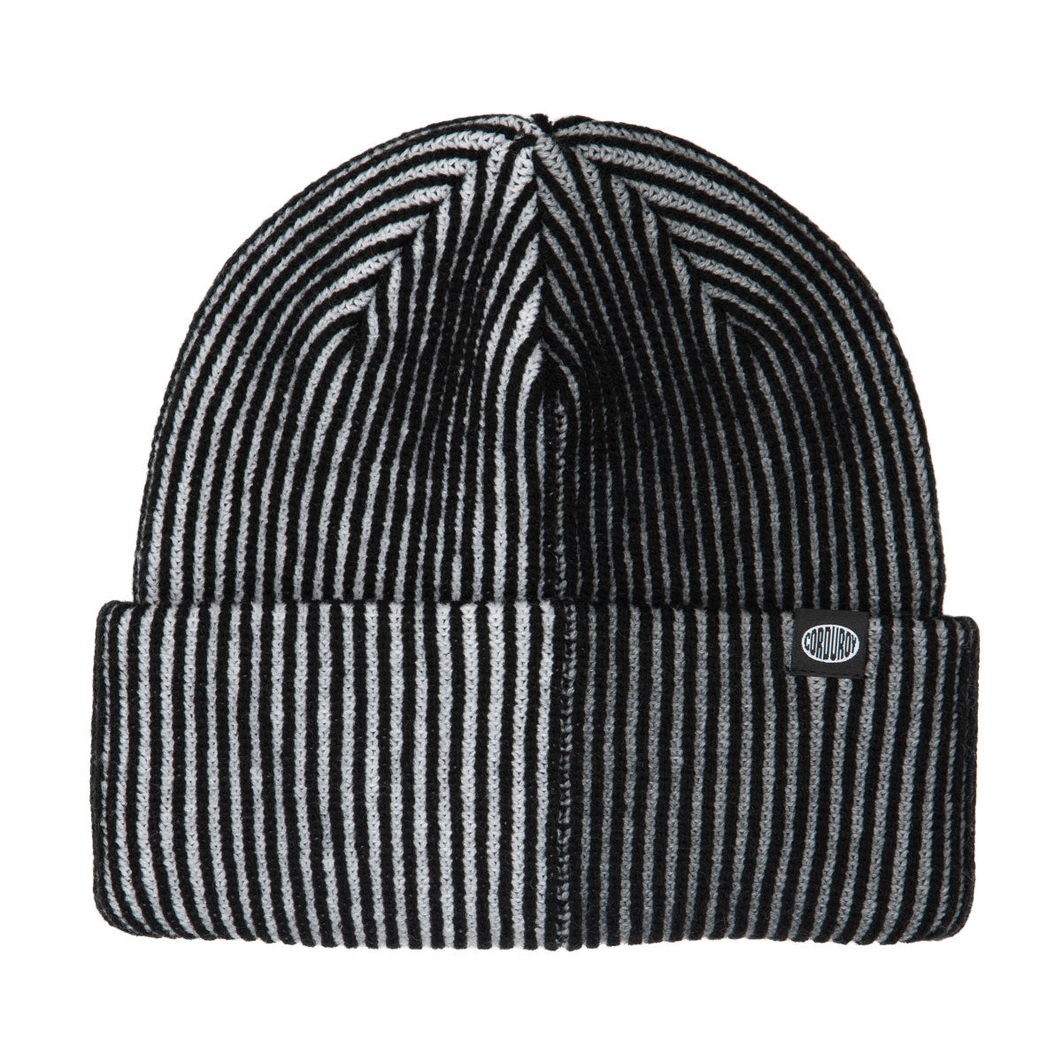Corduroy 50/50 Cord Beanie - Black image 1