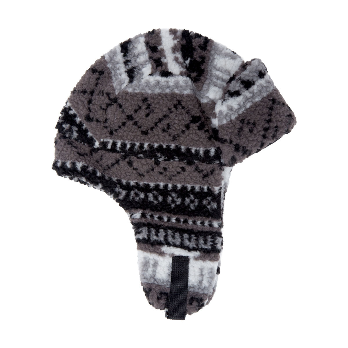Corduroy Fleece Trapper Hat - Grey image 2