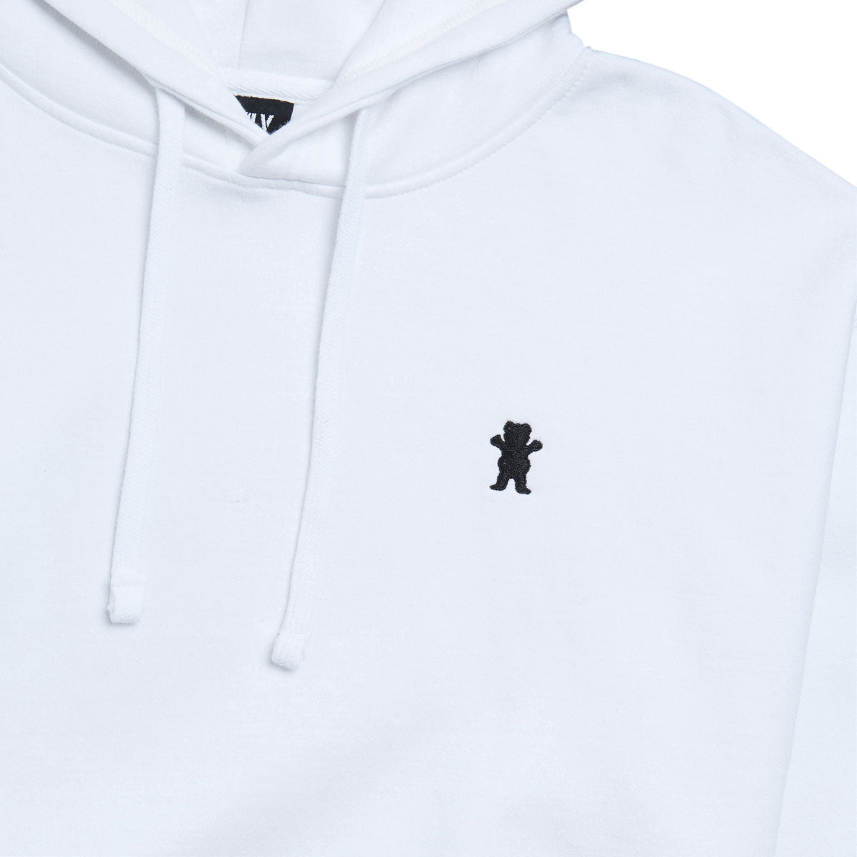 Grizzly OG Bear Embroidered Hoodie - White/Black image 2